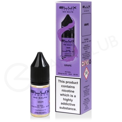 Grape Nic Salt E-Liquid by Elux Legend