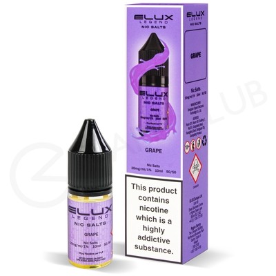 Grape Nic Salt E-Liquid by Elux Legend