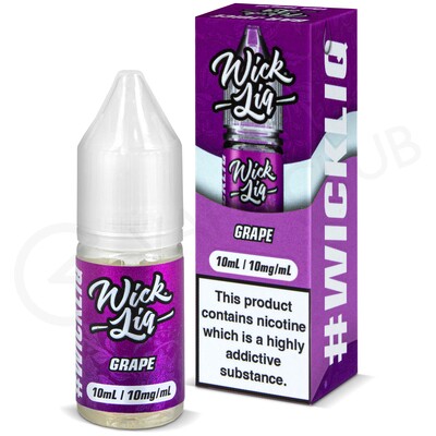 Grape Nic Salt E-Liquid by Wick Liq Bar Juice