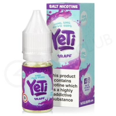 Grape Nic Salt E-Liquid by Yeti