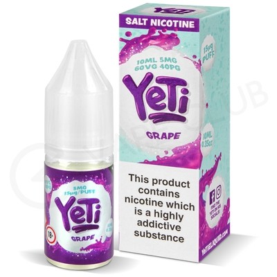 Grape Nic Salt E-Liquid by Yeti