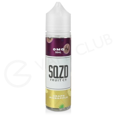 Grape Pineapple Shortfill E-Liquid by SQZD 50ml