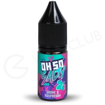 Grape Raspberry Nic Salt E-Liquid by Oh So Salty