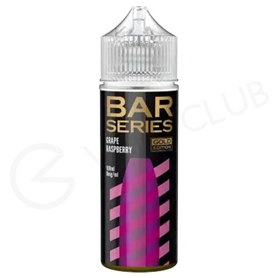 Grape Raspberry Shortfill E-Liquid by Bar Series Gold Edition 100ml