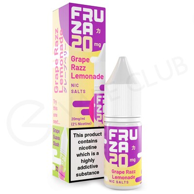 Grape Razz Lemonade Nic Salt E-Liquid by Fruza