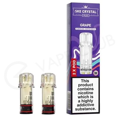 Grape SKE Crystal Plus Prefilled Pods