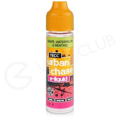 Grape, Watermelon & Menthol Shortfill E-Liquid by Urban Chase 50ml
