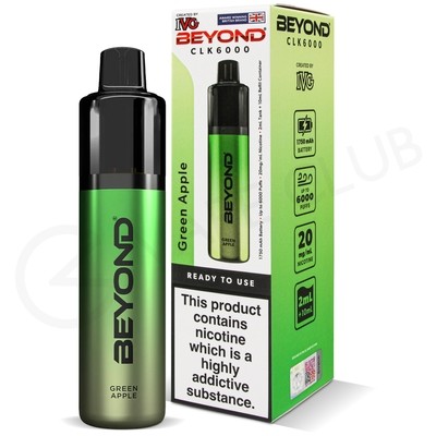 Green Apple IVG Beyond CLK6000 Disposable Vape Kit