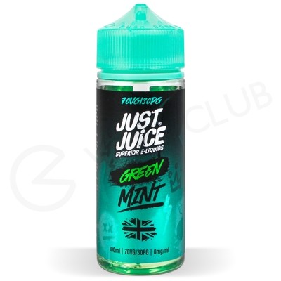 Green Mint Shortfill E-Liquid by Just Juice 100ml