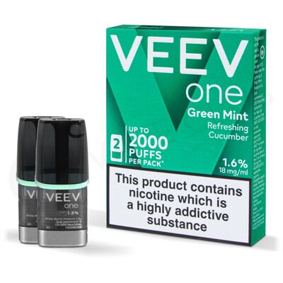 Green Mint Veev One Prefilled Pods
