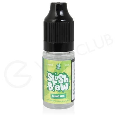 Green Mix Nic Salt E-Liquid by Slush Brew