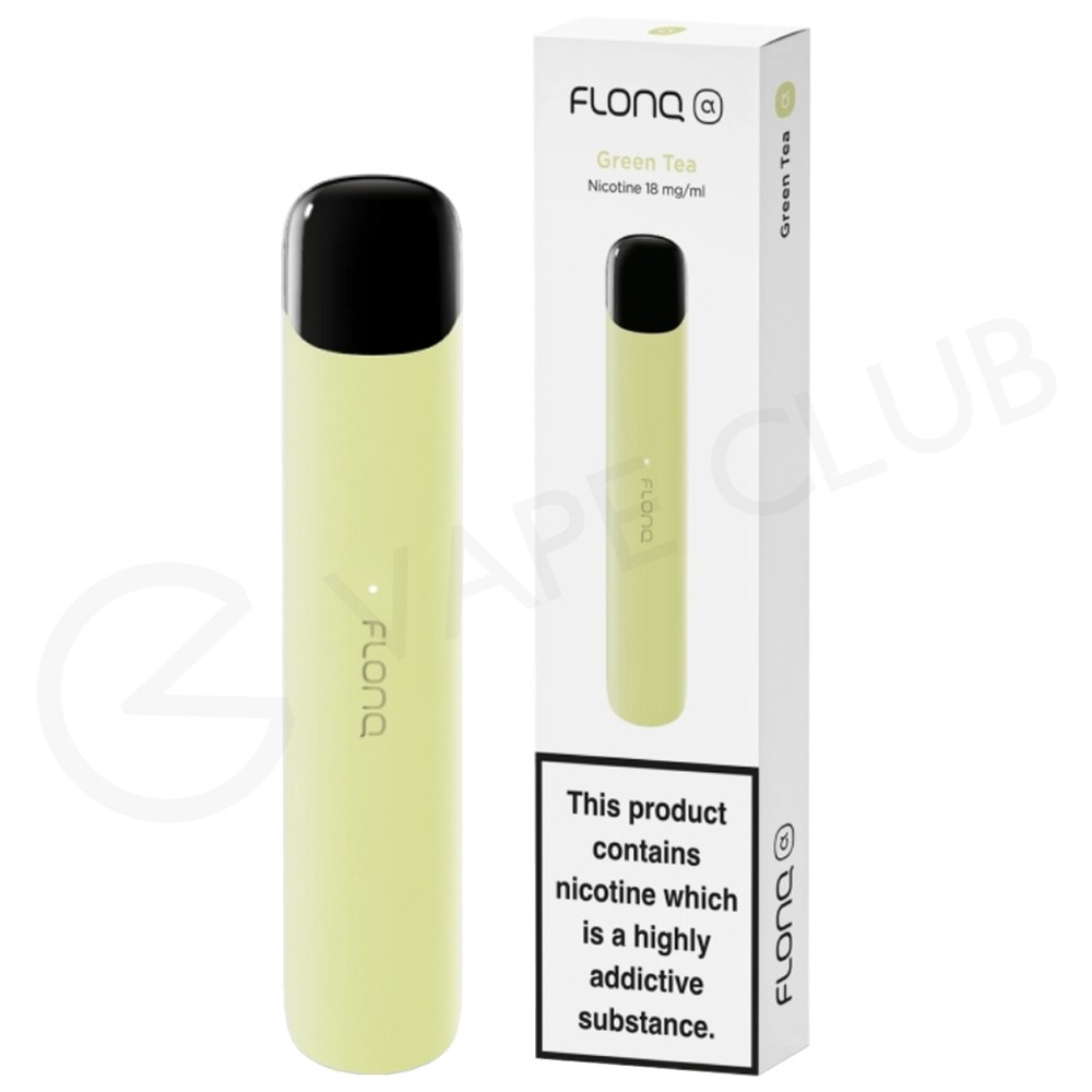 Green Tea Flonq Alpha Disposable Vape