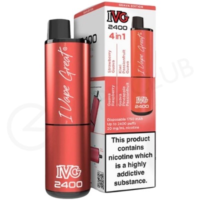 Guava Edition IVG 2400 Disposable Vape