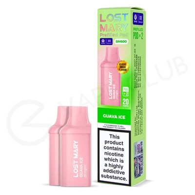Guava Ice Lost Mary BM600 Prefilled Pods