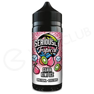 Guava Kiwi Ice Shortfill E-Liquid by Seriously Tropical 100ml