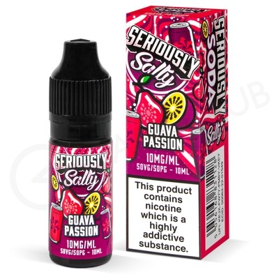 Guava Passion Nic Salt E-Liquid by Seriously Soda