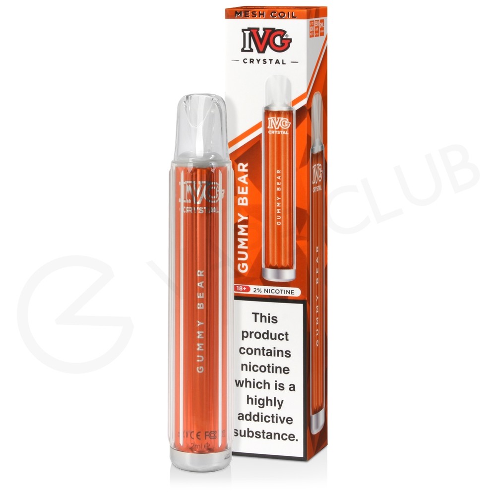 Gummy Bear IVG Bar Crystal Disposable Vape