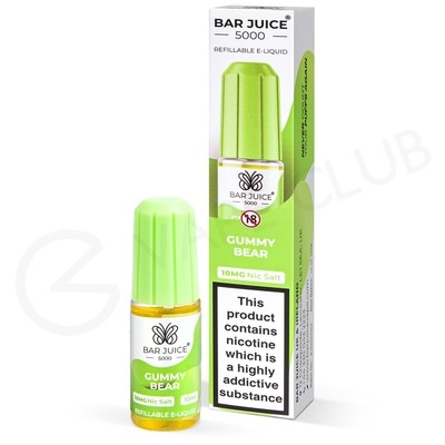Gummy Bear Nic Salt E-Liquid by Bar Juice 5000