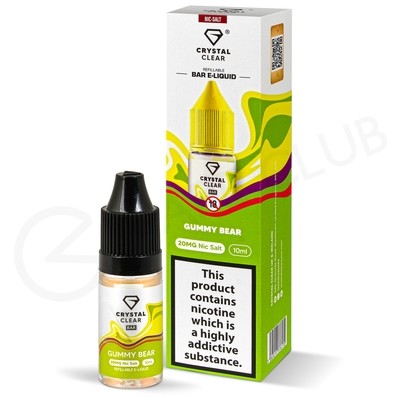 Gummy Bear Nic Salt E-Liquid by Crystal Clear