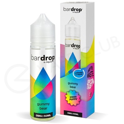 Gummy Bear Shortfill E-Liquid by Bar Drop 50ml