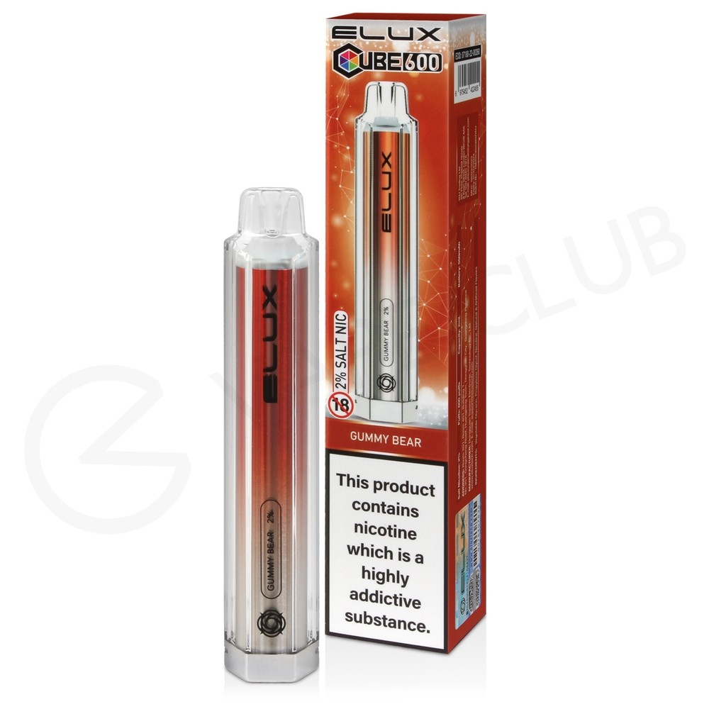 Gummy Bears Elux Cube 600 Disposable Vape