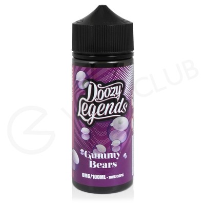 Gummy Bears Shortfill E-Liquid by Doozy Legends 100ml