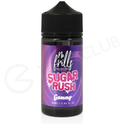 Gummy Shortfill E-Liquid by No Frills Sugar Rush 80ml