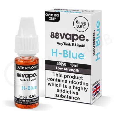 H-Blue E-Liquid by 88Vape Any Tank