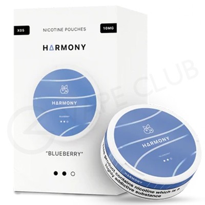 Harmony Blueberry Nicotine Pouches