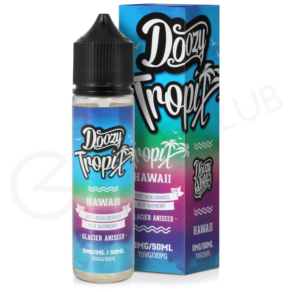 Hawaii Shortfill E Liquid By Doozy Tropix 50ml