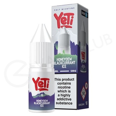 Honeydew Blackcurrant Ice Nic Salt E-Liquid by Yeti Summit Series