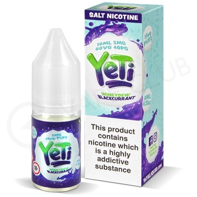 Honeydew Blackcurrant Nic Salt E-Liquid by Yeti