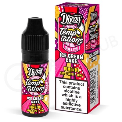 Ice Cream Cake Nic Salt E-Liquid by Doozy Temptations