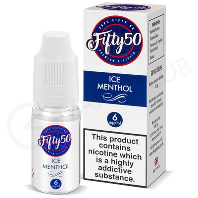 Ice Menthol E-Liquid by Fifty 50