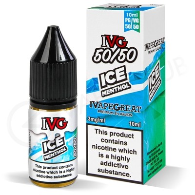 Ice Menthol E-Liquid by IVG 50/50