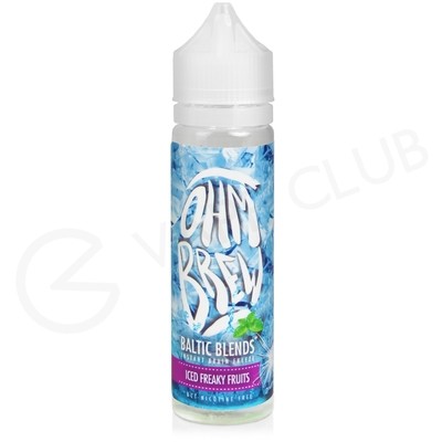 Iced Freaky Fruits Shortfill E-liquid by Ohm Brew Baltic Blends 50ml