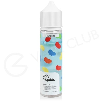 Jelly Beans Shortfill E-Liquid by Only Eliquids Sweets 50ml