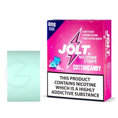 Jolt Cotton Candy Nicotine Strips
