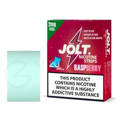 Jolt Raspberry Nicotine Strips