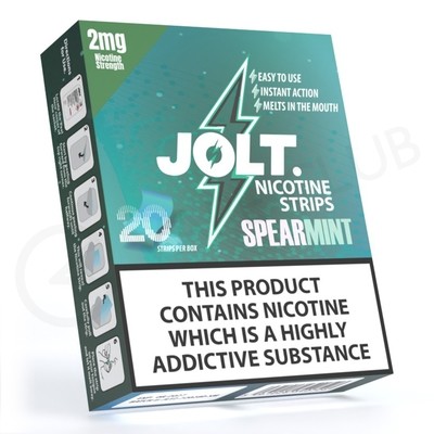 Jolt Spearmint Nicotine Strips