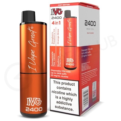 Juicy Edition IVG 2400 Disposable Vape