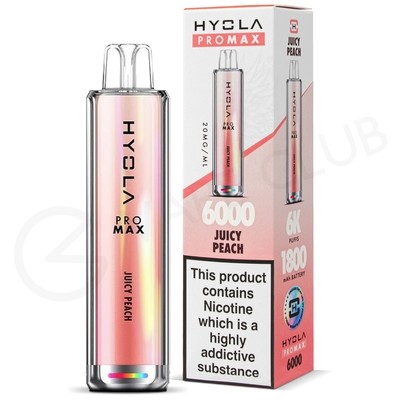 Juicy Peach Hyola Pro Max HY6000 Disposable Vape