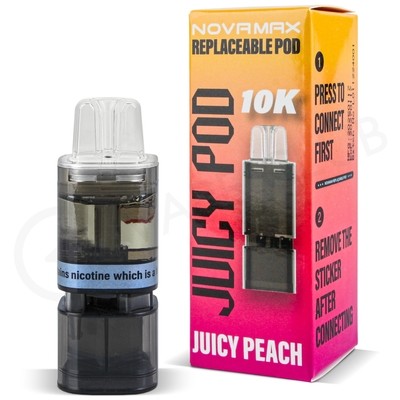 Juicy Peach Juicy Pod Novamax 10K Refill Pack