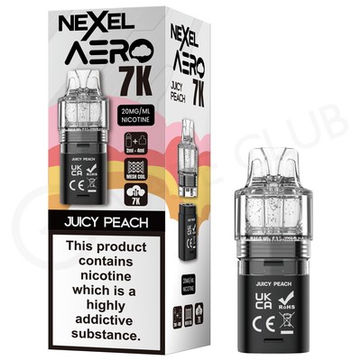 Juicy Peach Nexel Aero 7K Refill Pack
