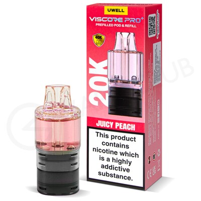 Juicy Peach Uwell Viscore Refill Pod