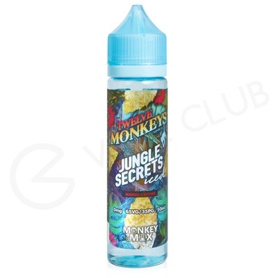 Jungle Secrets Iced Shortfill E-Liquid by Twelve Monkeys 50ml