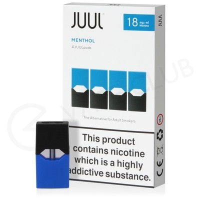 JUUL Menthol Nic Salt E-Liquid Pod