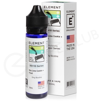 Key Lime Cookie & Frost Shortfill E-Liquid by Element Emulsions 50ml