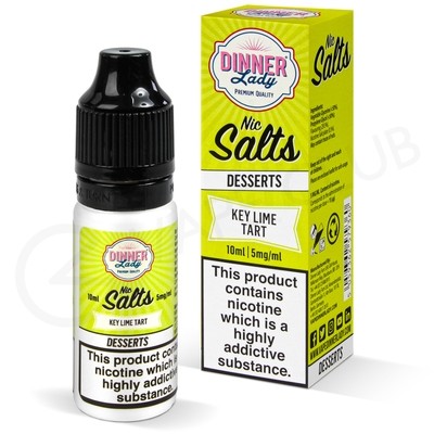 Key Lime Tart Nic Salt E-Liquid by Dinner Lady