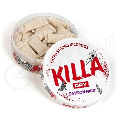 Killa Dry Passion Fruit Nicotine Pouches